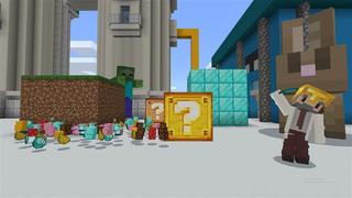 Screenshot of the Minecraft Bedrock Marketplace product Lucky Block++ created by Kubo Studios.