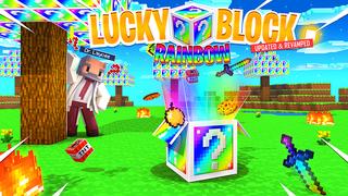 Thumbnail of the Minecraft Bedrock Marketplace product Lucky Block: Rainbow created by Kubo Studios.