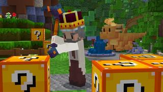 Screenshot of the Minecraft Bedrock Marketplace product Lucky Block Simulator created by Kubo Studios.