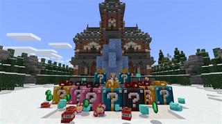 Screenshot of the Minecraft Bedrock Marketplace product Lucky Block: Winter created by Kubo Studios.