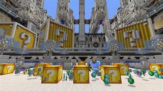 Screenshot of the Minecraft Bedrock Marketplace product LUCKY BLOCK! created by Kubo Studios.