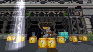 Screenshot of the Minecraft Bedrock Marketplace product LUCKY BLOCK! created by Kubo Studios.