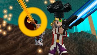 Screenshot of the Minecraft Bedrock Marketplace product Mob Blasters created by Kubo Studios.