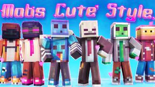 Thumbnail of the Minecraft Bedrock Marketplace product Mobs Cute Style created by Kubo Studios.