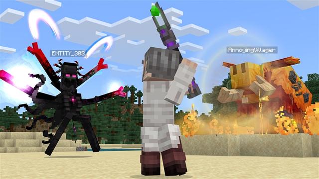 Screenshot of the Minecraft Bedrock Marketplace product MOBS EVOLVE! created by Kubo Studios.