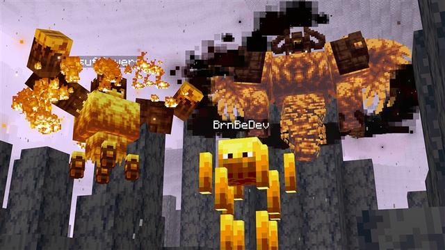 Screenshot of the Minecraft Bedrock Marketplace product MOBS EVOLVE! created by Kubo Studios.