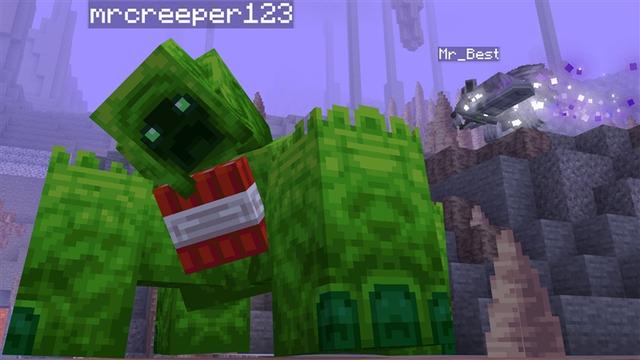 Screenshot of the Minecraft Bedrock Marketplace product MOBS EVOLVE! created by Kubo Studios.