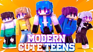 Thumbnail of the Minecraft Bedrock Marketplace product Modern Cute Teens created by Kubo Studios.