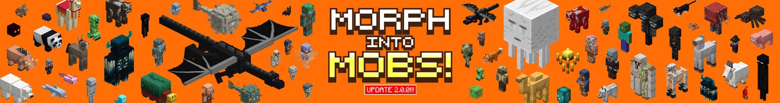 Panorama of the Minecraft Bedrock Marketplace product MORPH Add-On created by Kubo Studios.