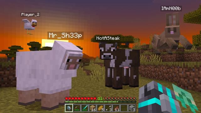 Screenshot of the Minecraft Bedrock Marketplace product MORPH Add-On created by Kubo Studios.
