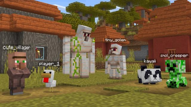 Screenshot of the Minecraft Bedrock Marketplace product MORPH Add-On created by Kubo Studios.