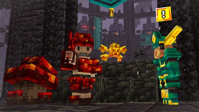 Screenshot of the Minecraft Bedrock Marketplace product NETHER REIMAGINED created by Kubo Studios.