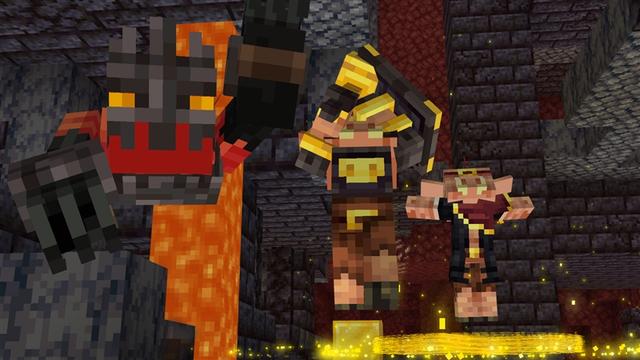 Screenshot of the Minecraft Bedrock Marketplace product NETHER REIMAGINED created by Kubo Studios.