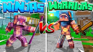 Thumbnail of the Minecraft Bedrock Marketplace product Ninjas Vs Warriors created by Kubo Studios.