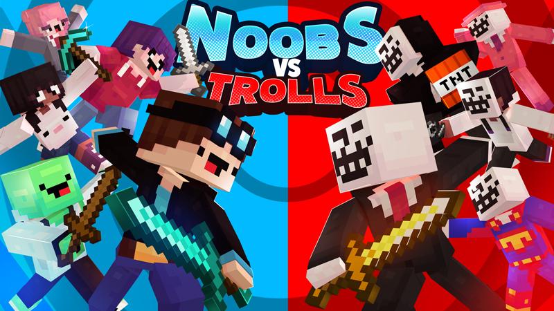 NOOBS vs TROLLS by Kubo Studios | CHUNK - Minecraft Bedrock Marketplace ...
