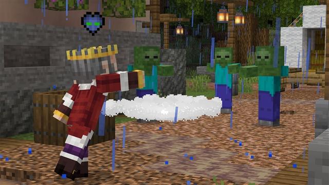 Screenshot of the Minecraft Bedrock Marketplace product OP CUSTOM HEARTS created by Kubo Studios.