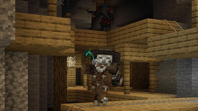Screenshot of the Minecraft Bedrock Marketplace product OP Villagers created by Kubo Studios.