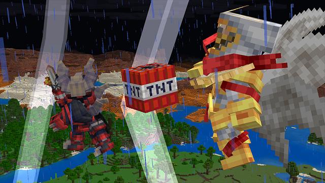 Screenshot of the Minecraft Bedrock Marketplace product OP Villagers created by Kubo Studios.