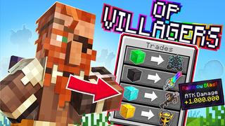 Thumbnail of the Minecraft Bedrock Marketplace product Aldeanos OP created by Kubo Studios.
