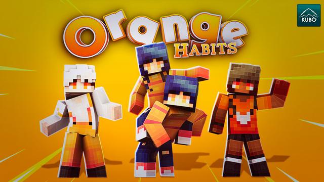 Thumbnail of the Minecraft Bedrock Marketplace product Orange Habits created by Kubo Studios.