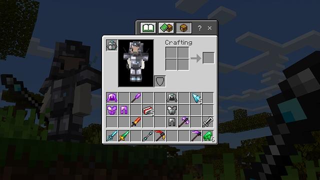 Screenshot of the Minecraft Bedrock Marketplace product Overpowered Mobs created by Kubo Studios.
