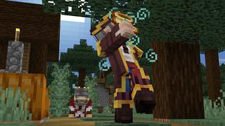 Screenshot of the Minecraft Bedrock Marketplace product Overpowered Totems created by Kubo Studios.