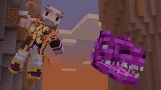 Screenshot of the Minecraft Bedrock Marketplace product Overpowered Totems created by Kubo Studios.