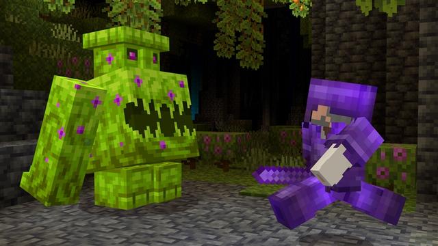 Screenshot of the Minecraft Bedrock Marketplace product Overpowered Traders created by Kubo Studios.