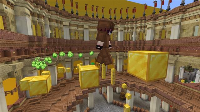 Screenshot of the Minecraft Bedrock Marketplace product Parkour World created by Kubo Studios.
