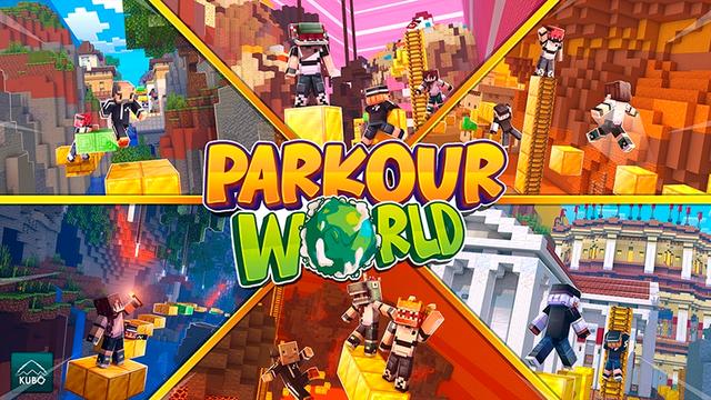 Thumbnail of the Minecraft Bedrock Marketplace product Parkour World created by Kubo Studios.