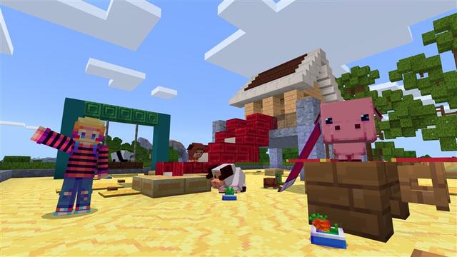 Screenshot of the Minecraft Bedrock Marketplace product Pets World created by Kubo Studios.