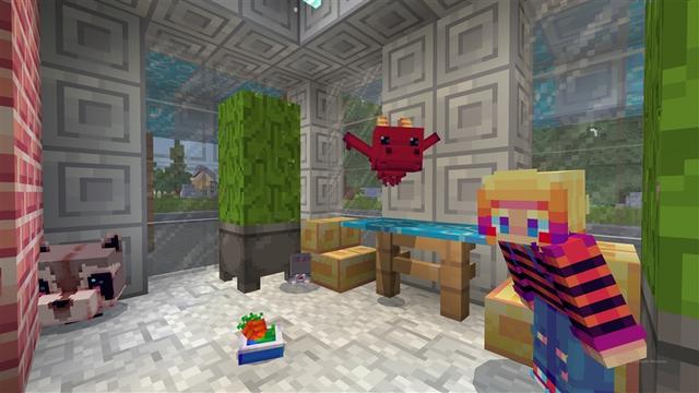Screenshot of the Minecraft Bedrock Marketplace product Pets World created by Kubo Studios.