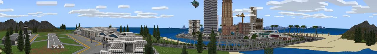 Panorama of the Minecraft Bedrock Marketplace product PLANES created by Kubo Studios.