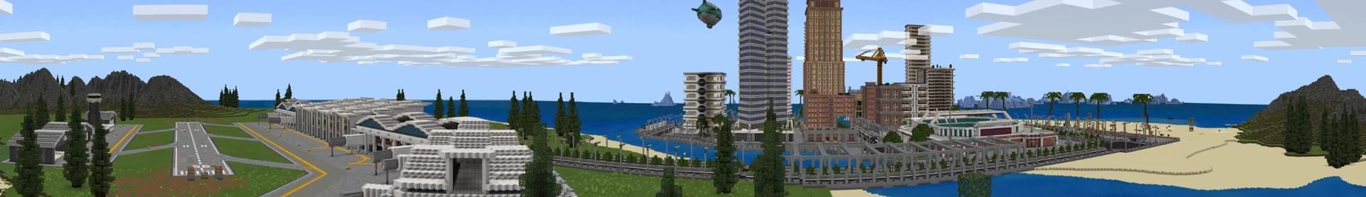 Panorama of the Minecraft Bedrock Marketplace product PLANES created by Kubo Studios.