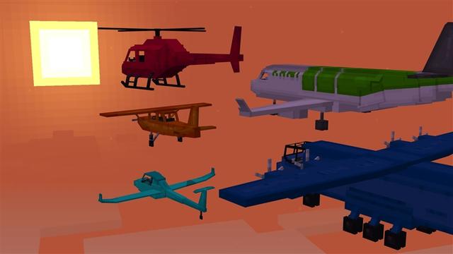 Screenshot of the Minecraft Bedrock Marketplace product PLANES created by Kubo Studios.