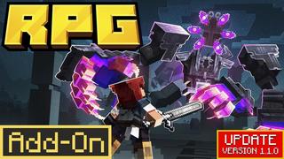 Thumbnail of the Minecraft Bedrock Marketplace product Add-On RPG created by Kubo Studios.