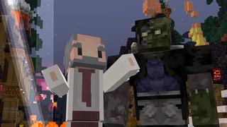 Screenshot of the Minecraft Bedrock Marketplace product Scary Mash-up created by Kubo Studios.