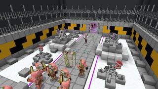 Screenshot of the Minecraft Bedrock Marketplace product Security Gadgets created by Kubo Studios.