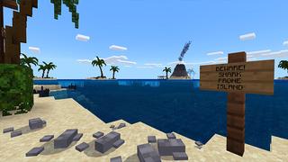 Screenshot of the Minecraft Bedrock Marketplace product Sharks Survival! created by Kubo Studios.