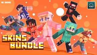 Thumbnail of the Minecraft Bedrock Marketplace product SKINS BUNDLE (40 skins)! created by Kubo Studios.