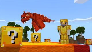 Screenshot of the Minecraft Bedrock Marketplace product Skyblock Dimensions created by Kubo Studios.