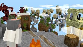 Screenshot of the Minecraft Bedrock Marketplace product Skyblock Islands created by Kubo Studios.