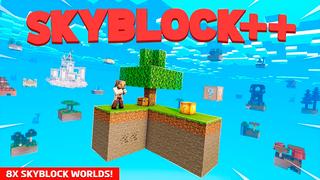 Thumbnail of the Minecraft Bedrock Marketplace product SKYBLOCK++ created by Kubo Studios.