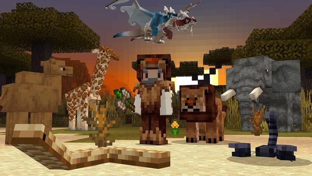 Screenshot of the Minecraft Bedrock Marketplace product Survival Expansion created by Kubo Studios.
