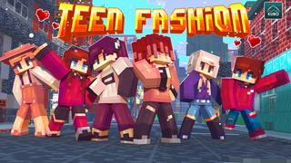 Thumbnail of the Minecraft Bedrock Marketplace product Teen Fashion created by Kubo Studios.