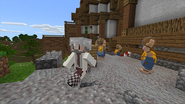 Screenshot of the Minecraft Bedrock Marketplace product The Village Problem created by Kubo Studios.