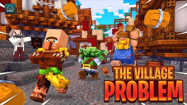 Thumbnail of the Minecraft Bedrock Marketplace product The Village Problem created by Kubo Studios.