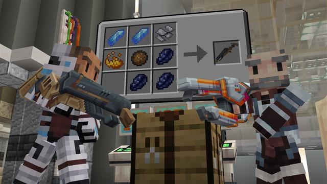 Screenshot of the Minecraft Bedrock Marketplace product Ultimate Blasters created by Kubo Studios.