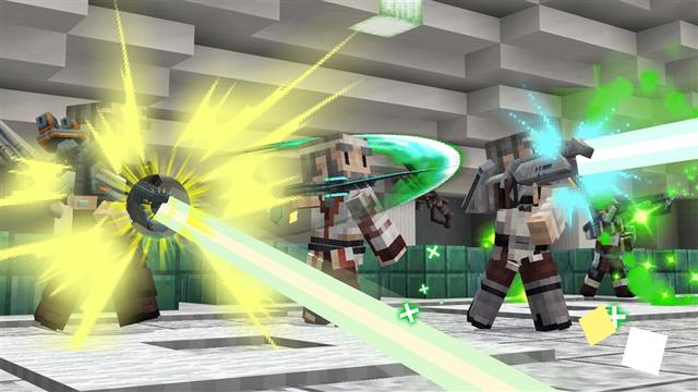Screenshot of the Minecraft Bedrock Marketplace product Ultimate Blasters created by Kubo Studios.