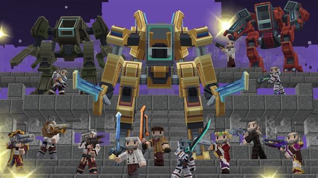 Screenshot of the Minecraft Bedrock Marketplace product Ultimate Blasters created by Kubo Studios.